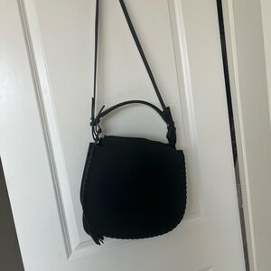 All Saints Black Crossbody Bag